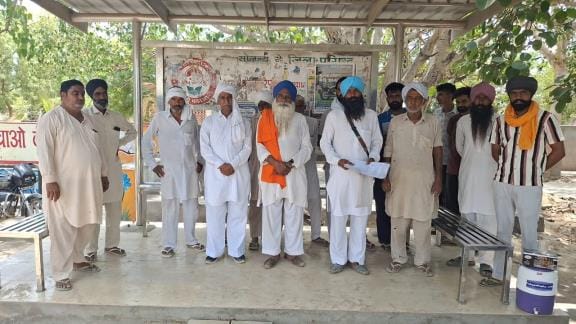 Villagers of Sadewala accused Sarpanch representative and officers of scam in development works