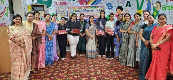 Children learned the colors of culture and tradition