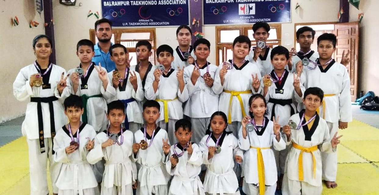 Brave warriors showed their strength in Taekwondo, won 30 medals including 10 gold