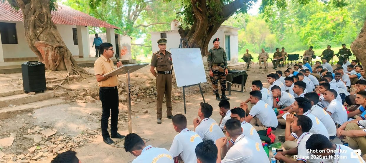 Cadets learned disaster management, did yoga and took aim