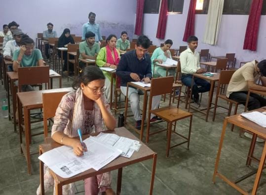18 candidates from nine different courses of IGNOU appeared in the examination