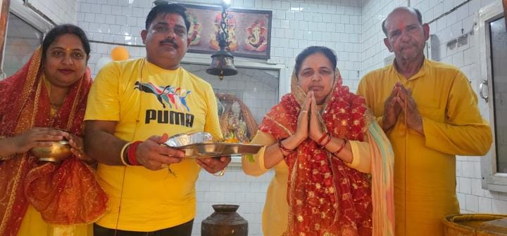 Havan and Bhandara in Shri Hanuman Temple today
