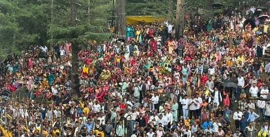 Bishu fair concluded at Kanwal ground in Tharoch, thousands of people arrived