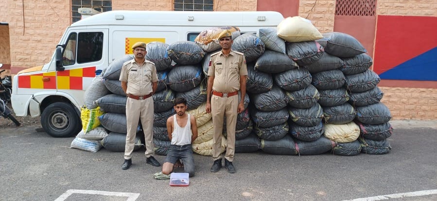 Drug smuggling under the guise of ambulance, huge amount of doda recovered in a major operation