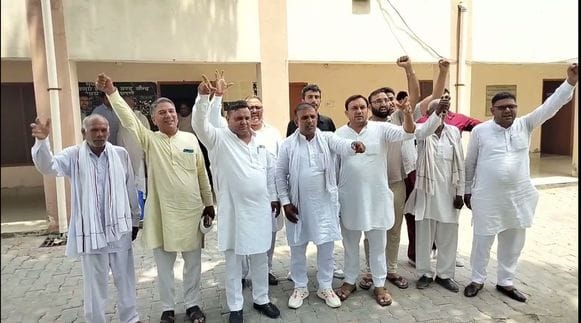 Sarpanch Association called a Mahapanchayat in Uchana on 22 June