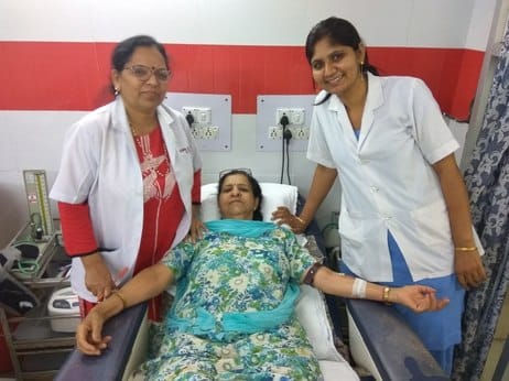 Munni could not bear the pain of a pregnant woman and made blood donation a campaign