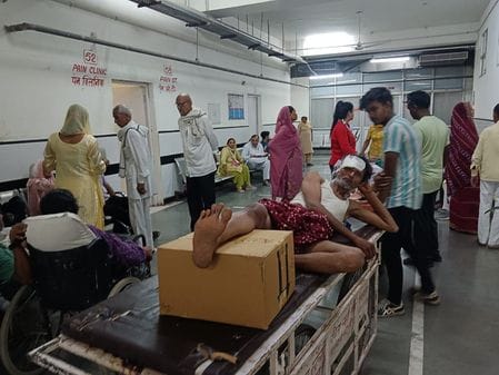 Patients are troubled due to the conflict between the employees and administration in PGI