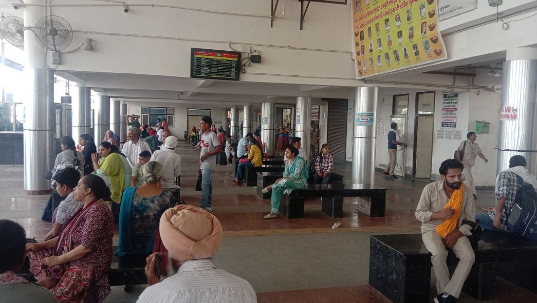 Relief to bus passengers...bus service started from Jind to Delhi via Safidon-Panipat