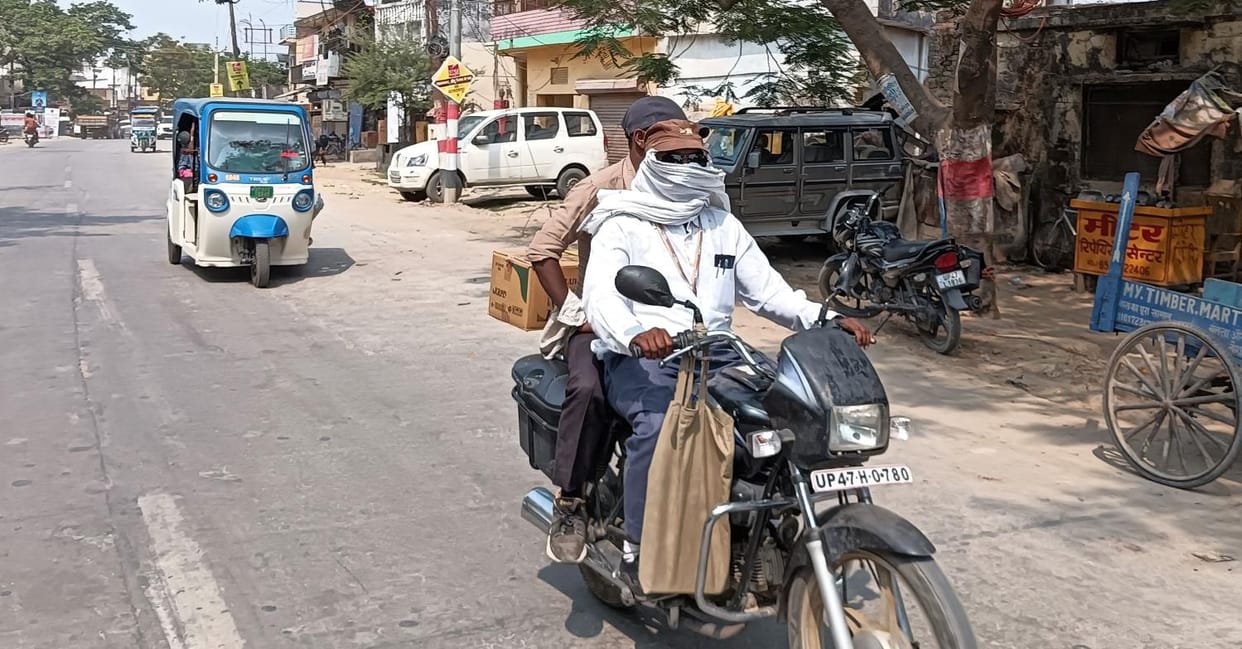 People are suffering from the humid heat