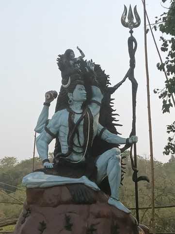 20 feet high statue of Lord Shiva is ready
