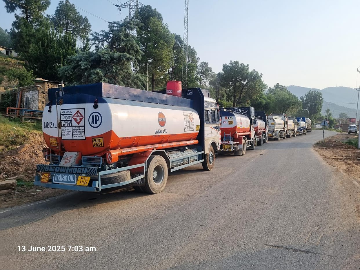 Do not stop tankers on Chenani-Patnitop road