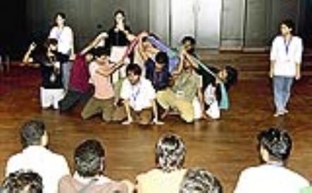 Veterans of theatre tested the understanding of art in the new generation