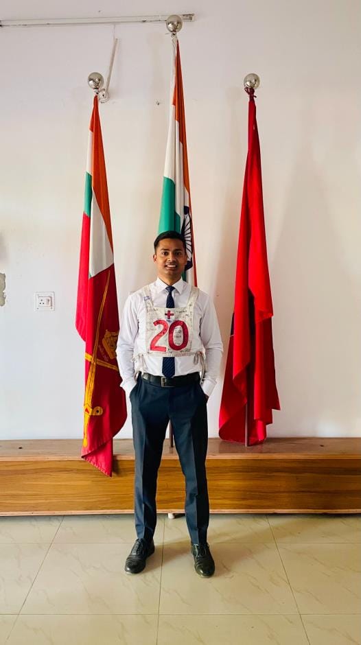 Siddhant passed UPSC CDS exam