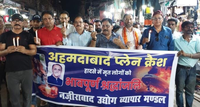 Expressed grief over Ahmedabad plane crash