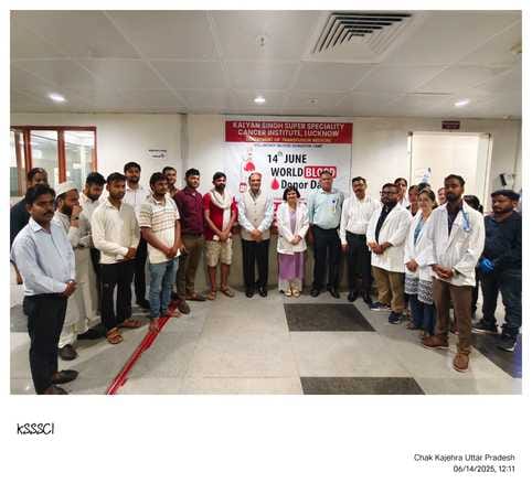 blood donation camp on world donors day