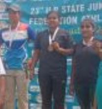 Sapna won the gold medal in javelin throw