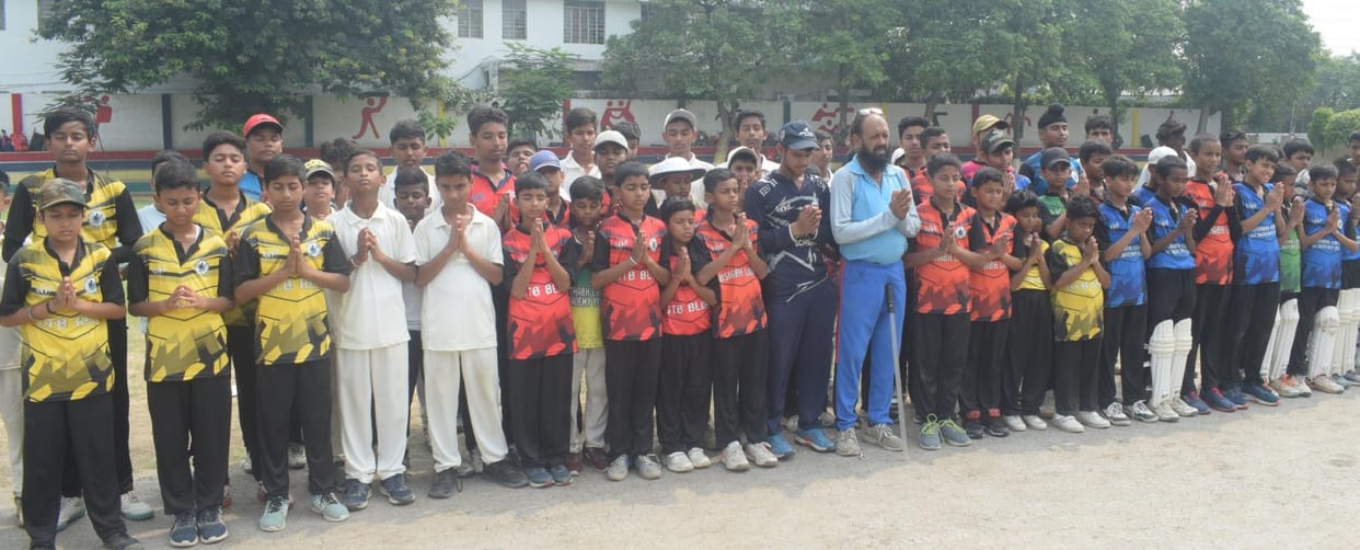 Rishabh Cricket Academy Lions, Blue and ITI CSK won the matches