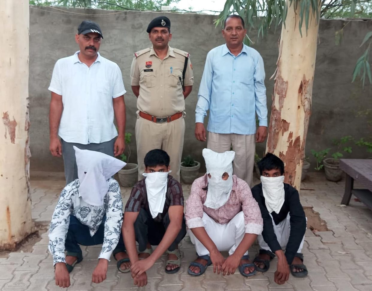 4 accuse of firing on production warrant
