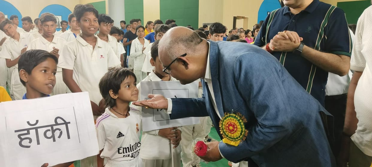 District Magistrate Jitendra Pratap Singh inaugurated the summer camp at Green Park Stadium