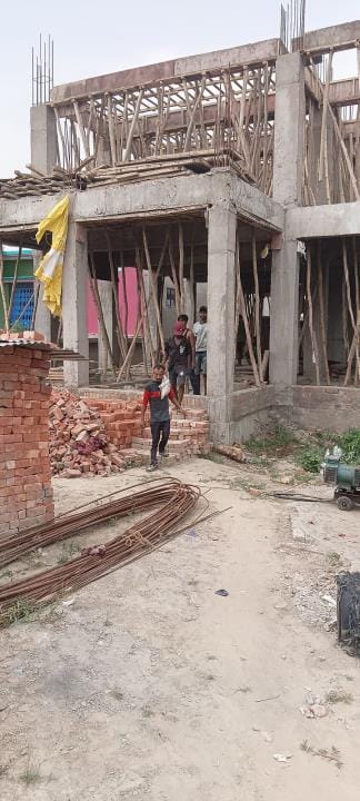 Construction of building started on disputed land, anger