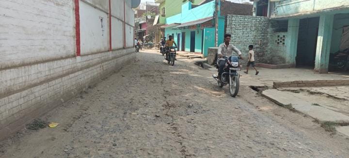 Road will be built in Bhatni, 40 lakhs will be spent, waterlogging will be relieved