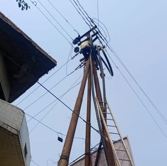 The heat scorched and the electricity made me cry