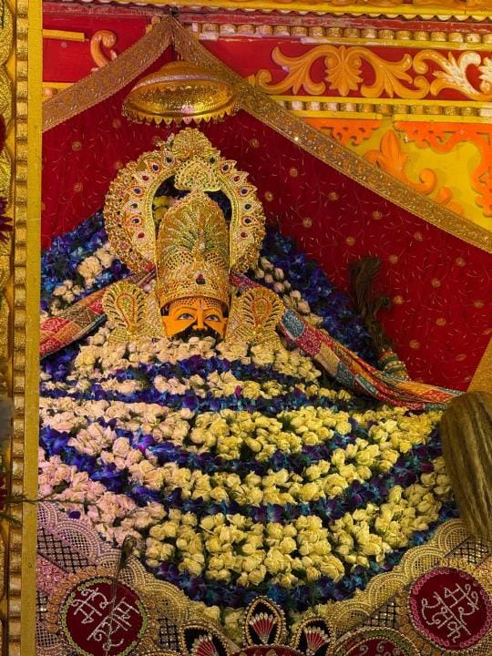 Devotees gathered in large numbers in Shri Shyam Sankirtan Festival