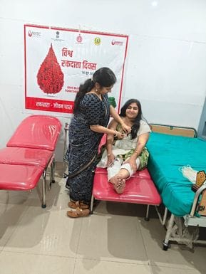 About 5000 units of blood are collected every year in the civil hospital: Yadav