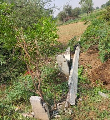 238 poles broken due to storm, electricity cut off in more than 40 villages for 24 hours