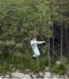 Girl falls from zip line in Manali, video goes viral