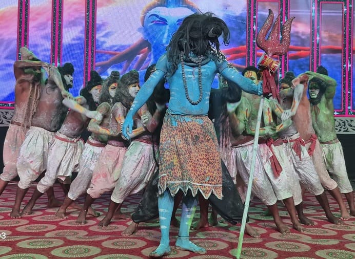 Dance performance of Shiv Tandava thrilled everyone