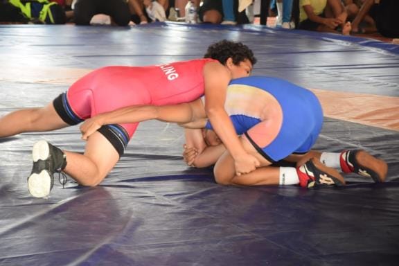 Meerut and Baghpat dominate the wrestling competition