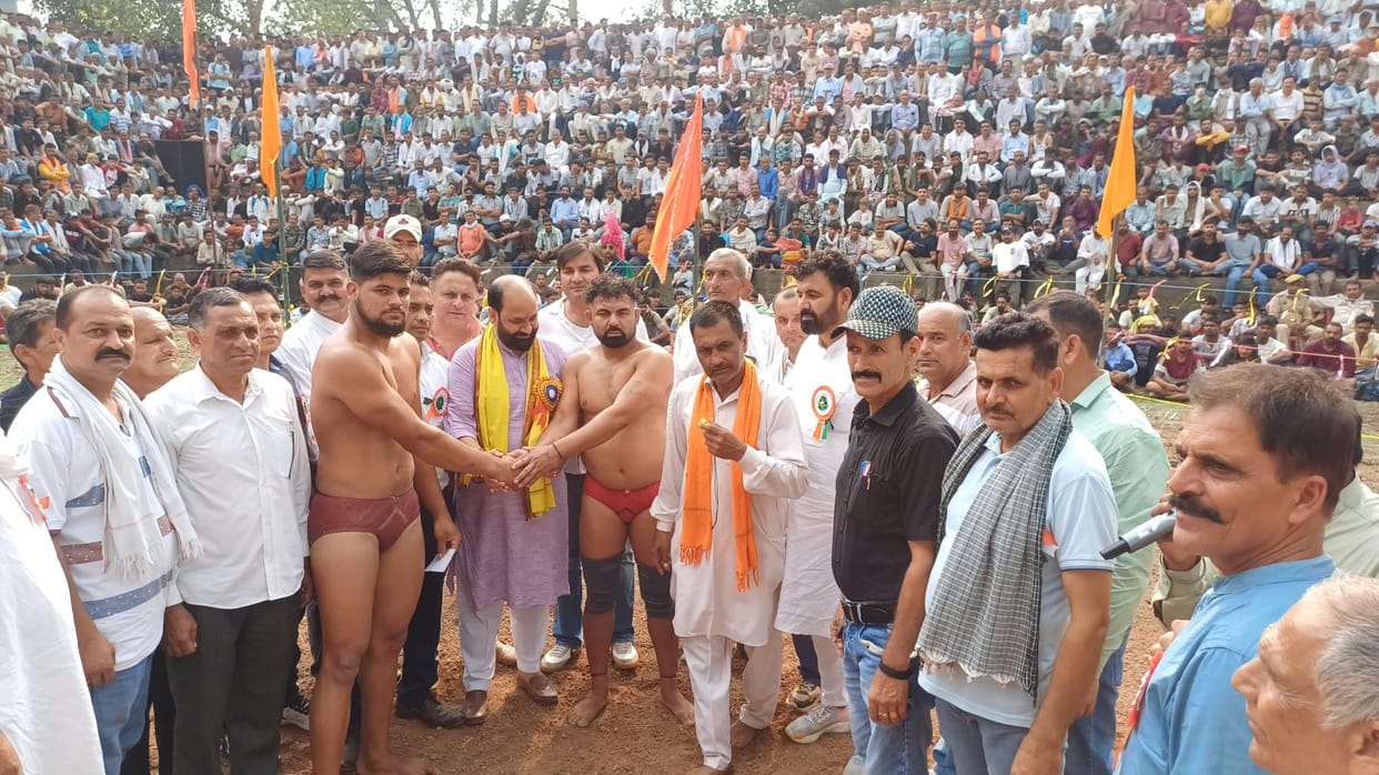 Jonty Gurjar became the winner in the wrestling match