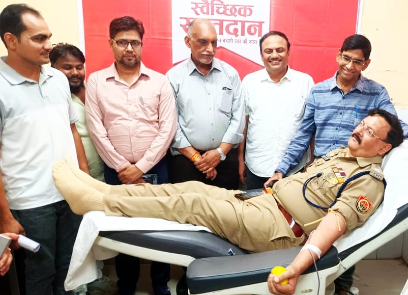 44 people became great donors by donating blood on World Blood Donor Day