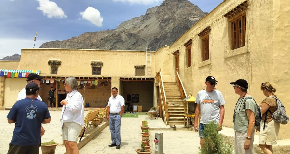 Mural paintings and copper manuscripts attract the guests