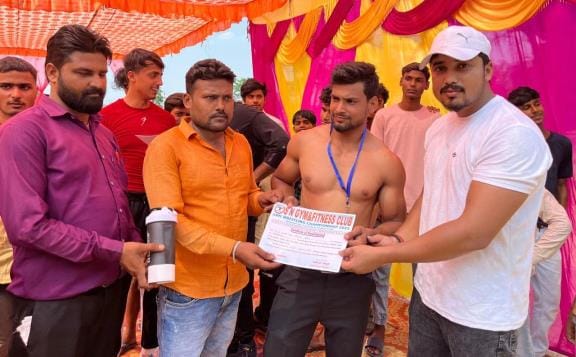 Hrithik of Mohana won in 75 kg wrestling