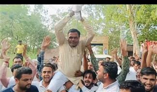 Satish became Sarpanch of Atyal, defeated Naveen by 420 votes