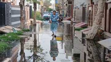 Councillors face to face on drainage of dirty water