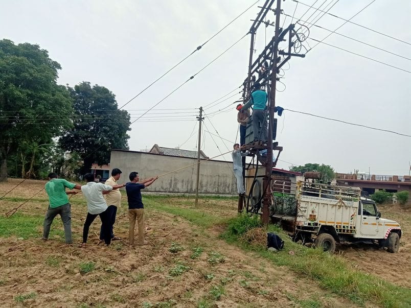 Transformer burnt again in Chakk village, four villages remained in darkness