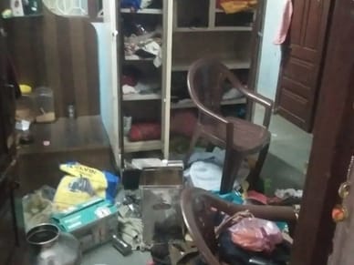 Theft in the house of a Home Guard soldier, duty police investigating