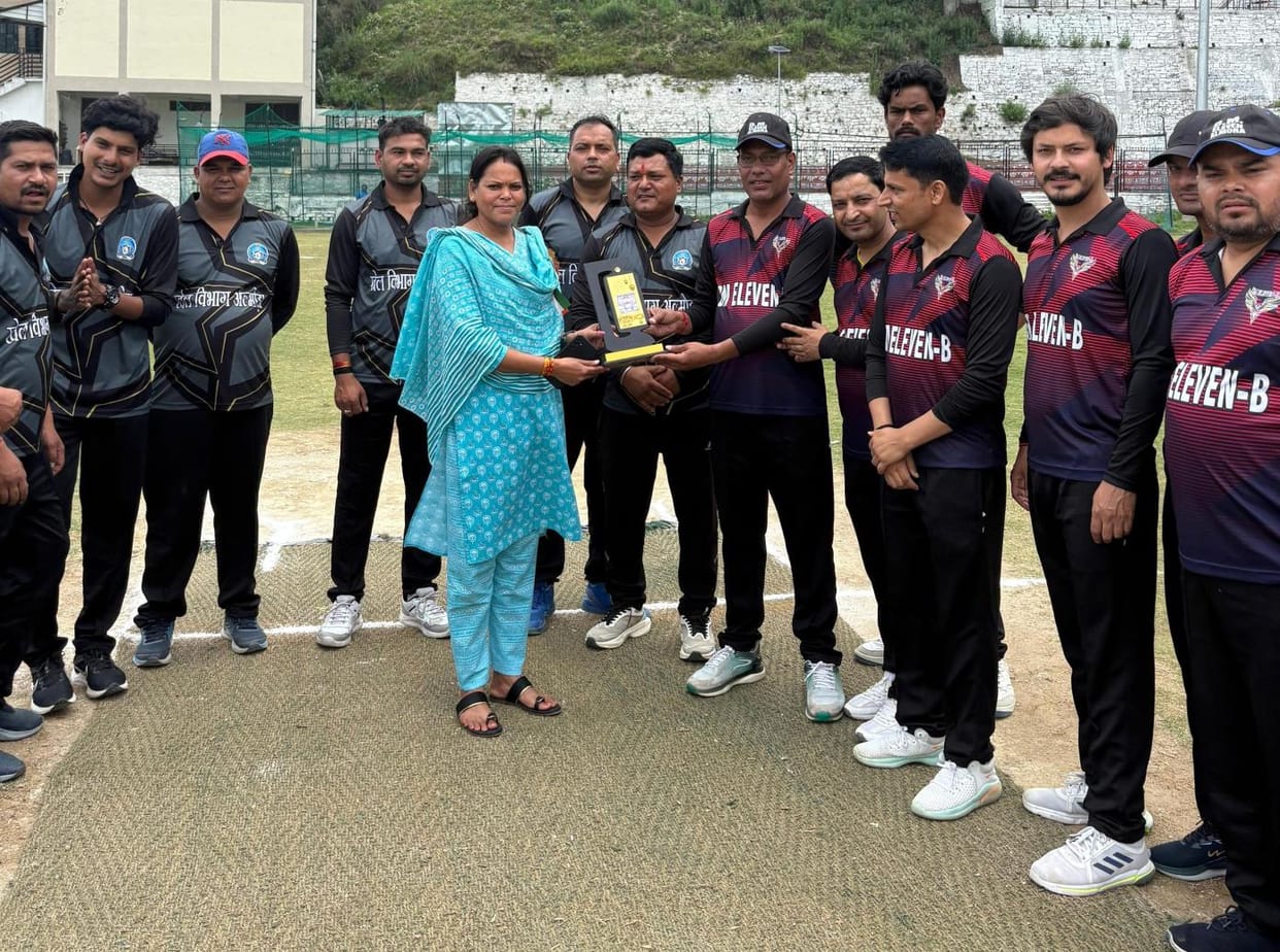 Sports department won the match