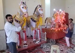 Lord Jagannath, sister Subhadra and brother Balabhadra will go on a city tour on 28th
