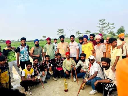Singh XI captured the trophy
