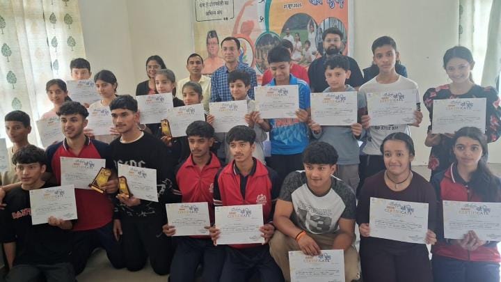 youth activity in district.