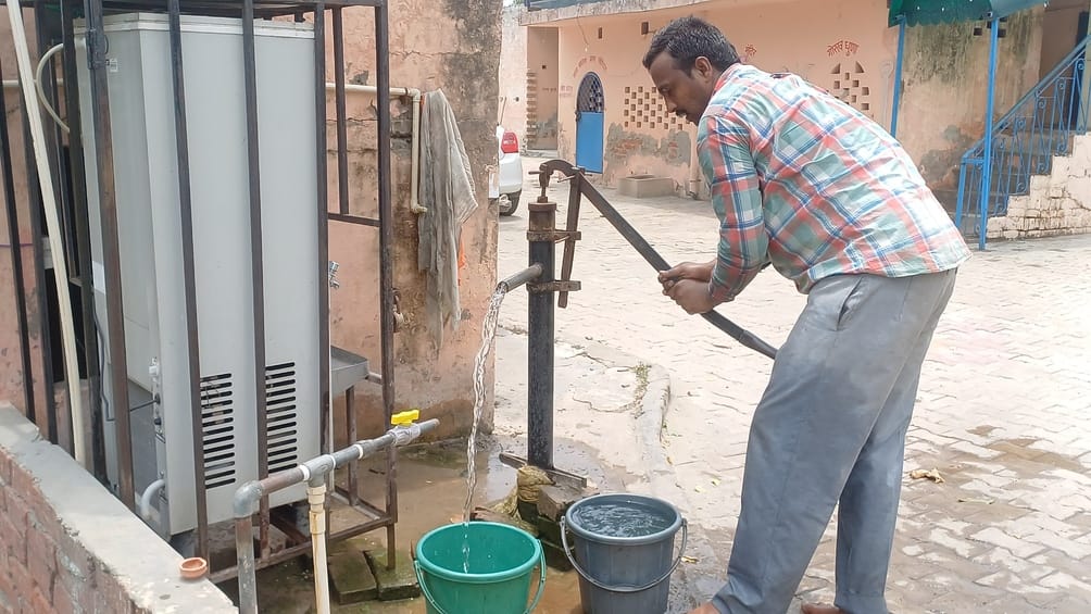 Even after diarrhea, people are afraid of dirty water