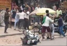 Fighting in front of police station and in ACP office