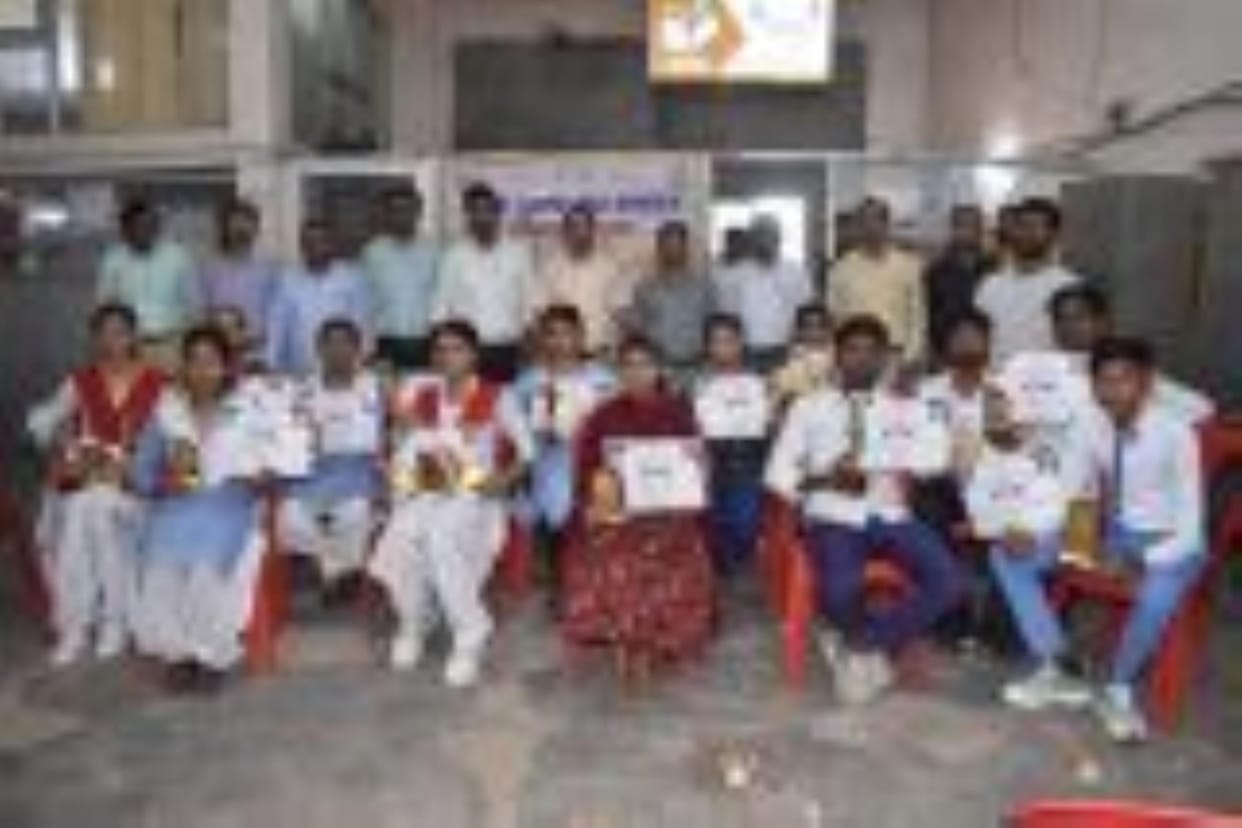 The winning participants were rewarded and their faces lit up with joy