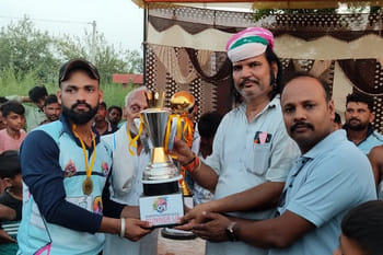 Chandra Challengers won the match and captured the shield
