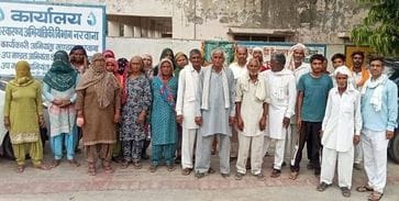 Villagers reached Narwana due to water crisis