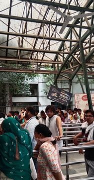 Patients and attendants are suffering in the heat without fans in the civil hospital